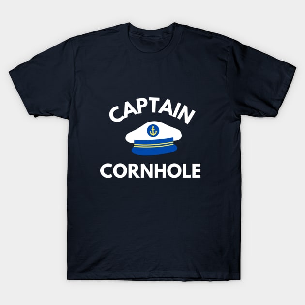 Captain Cornhole T-Shirt by Hello Sunshine